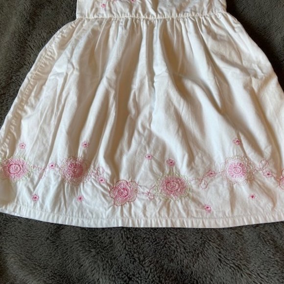 2/$40 Marc & Maddie White Lined Dress Girls Size 3X - Picture 2 of 10